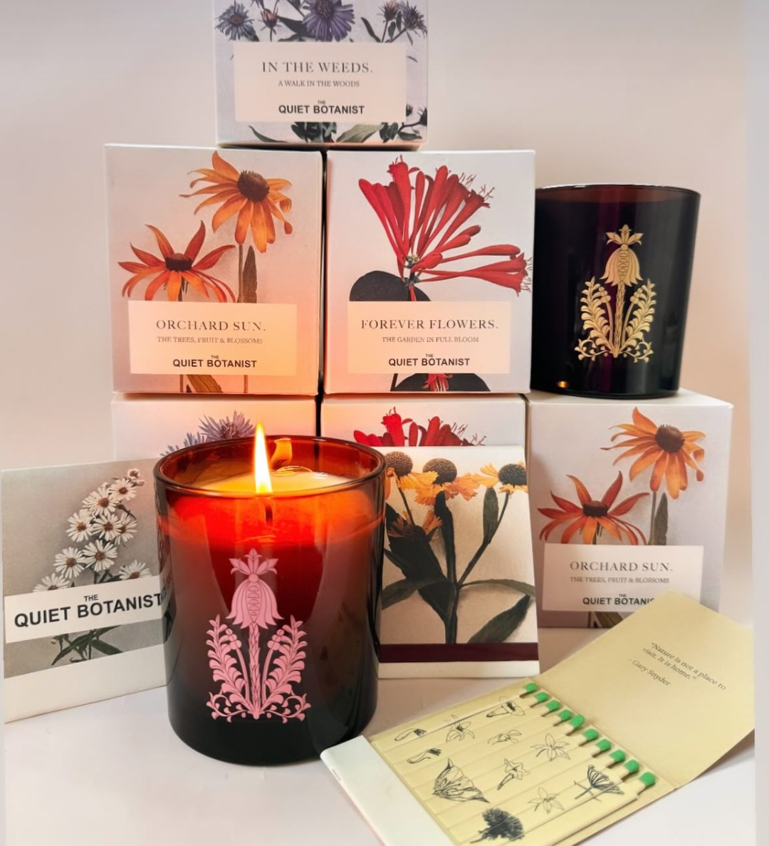 Sparrow's Floral Design The Quiet Botanist Candle - Thumbnail 3