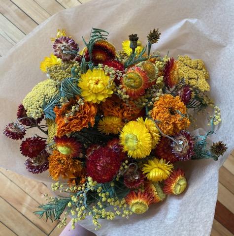 Dried Wrapped Bouquets