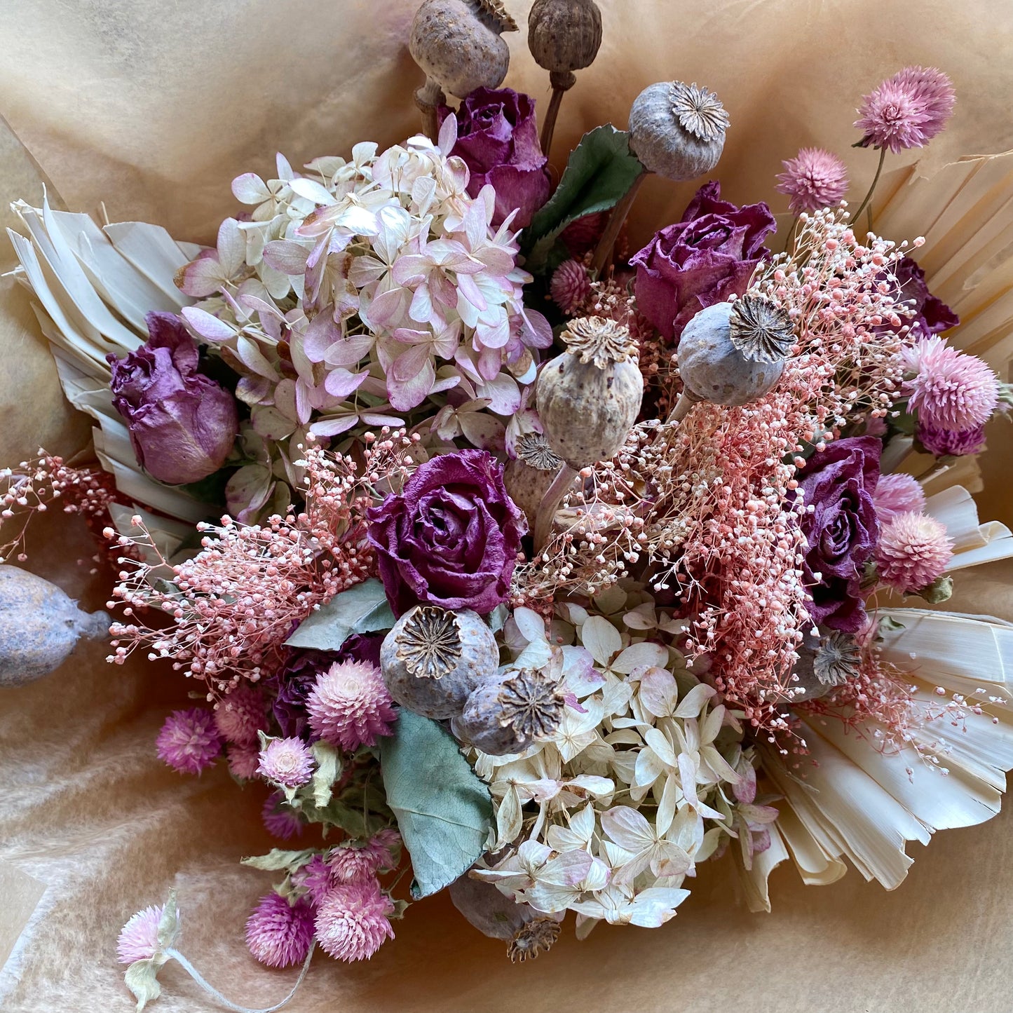 Dried Wrapped Bouquets